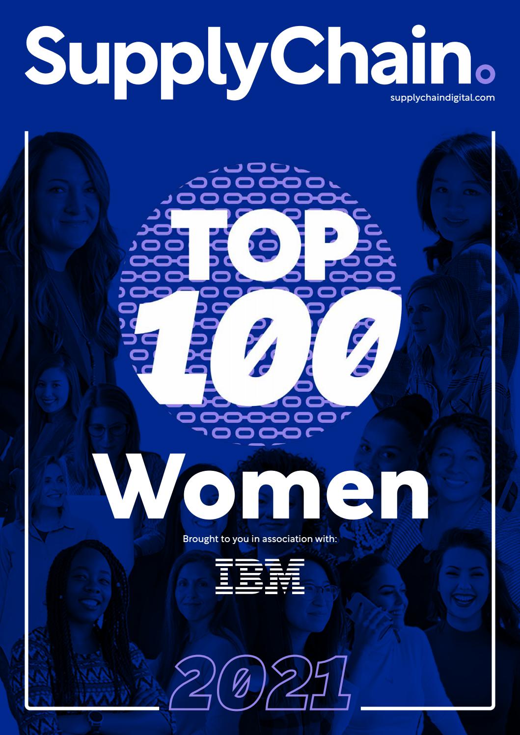 Top 100 Women in SupplyChain 2021