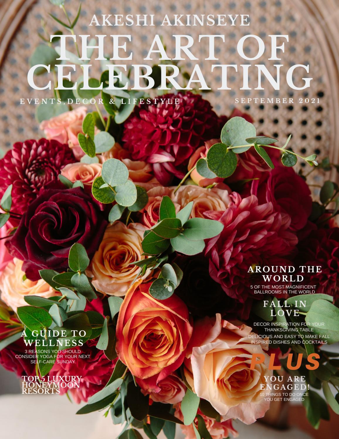 The Art Of Celebrating Magazine - Fall 2021