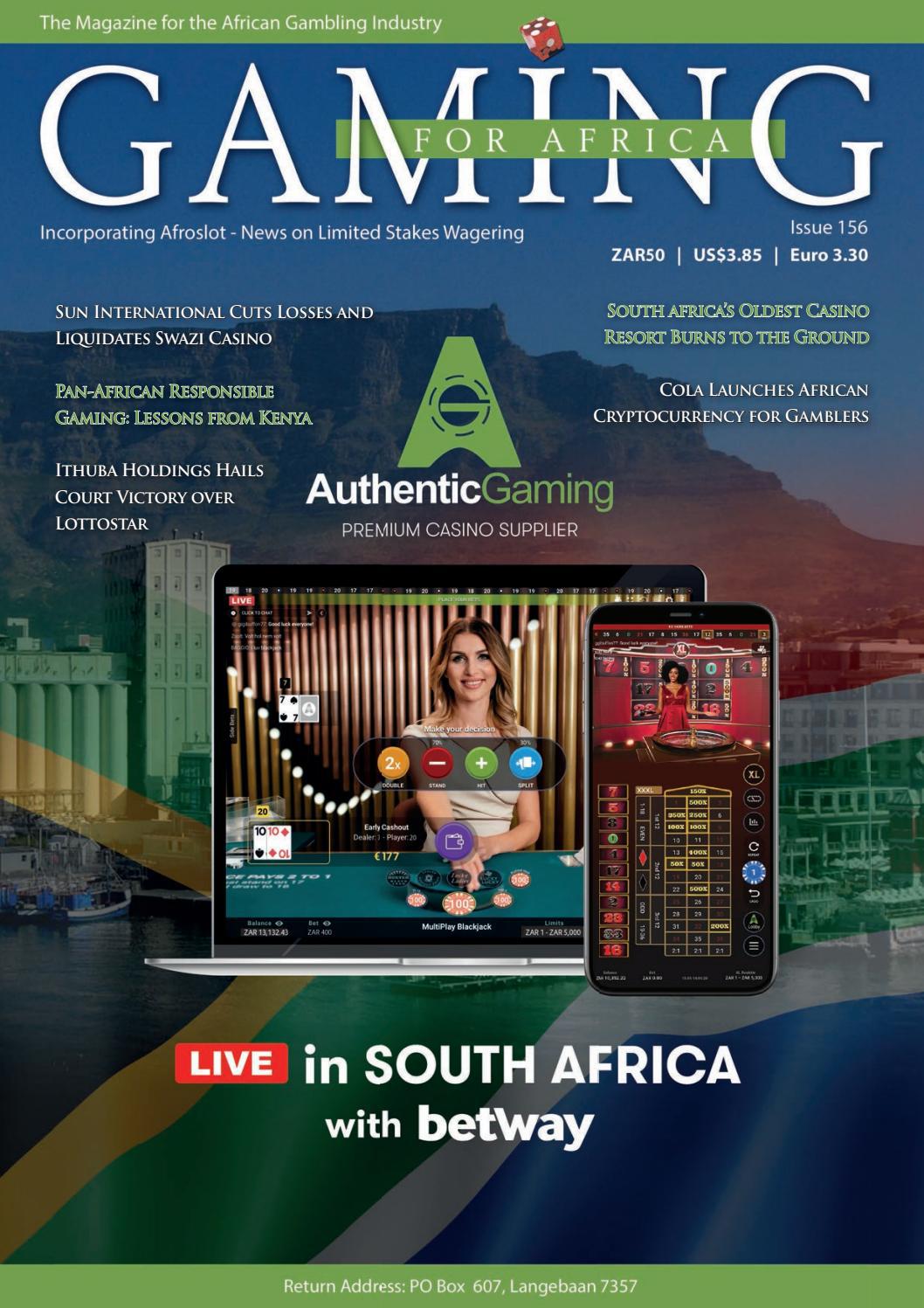 Gaming for Africa Magazine 156, November 2021