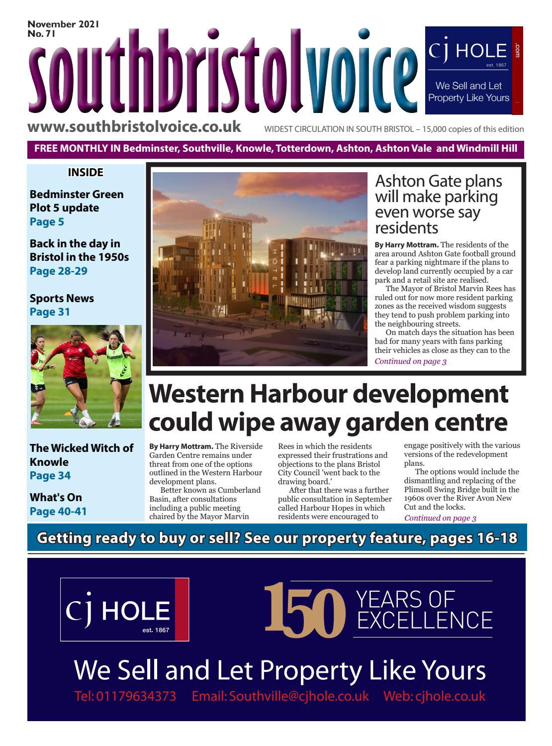 Читать журнал South Bristol Voice №71, November 2021