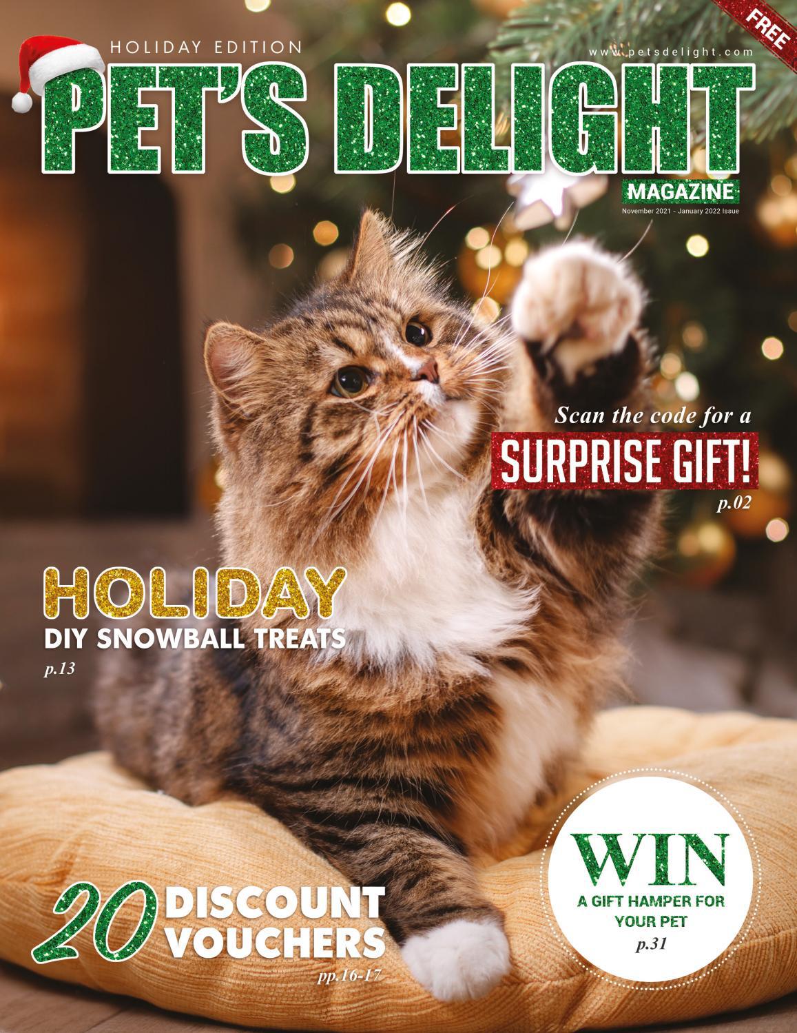 Читать журнал Pet's Delight Magazine. Holiday edition, November 2021 — January 2022