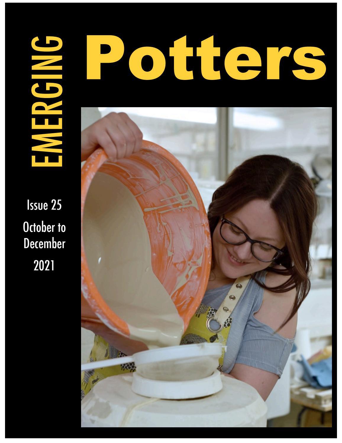 Emerging Potters magazine - October to December 2021