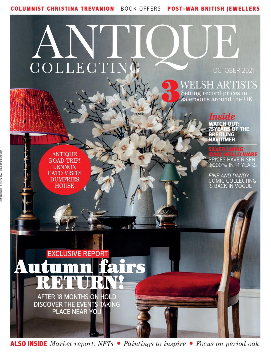 October issue of Antique Collecting magazine