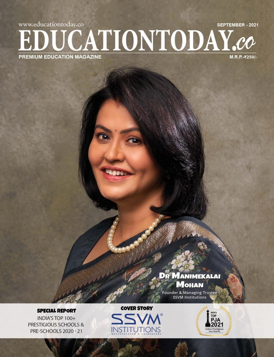 September 2021 Magazine - India's Top Prestigious School Jury Awards