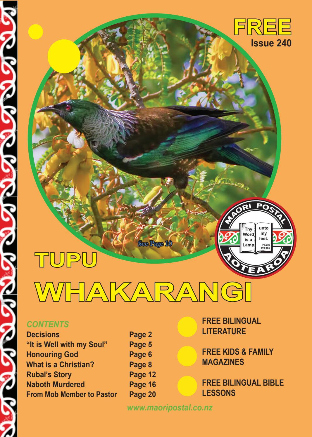 Tupu Wkakarangi Magazine Issue 240