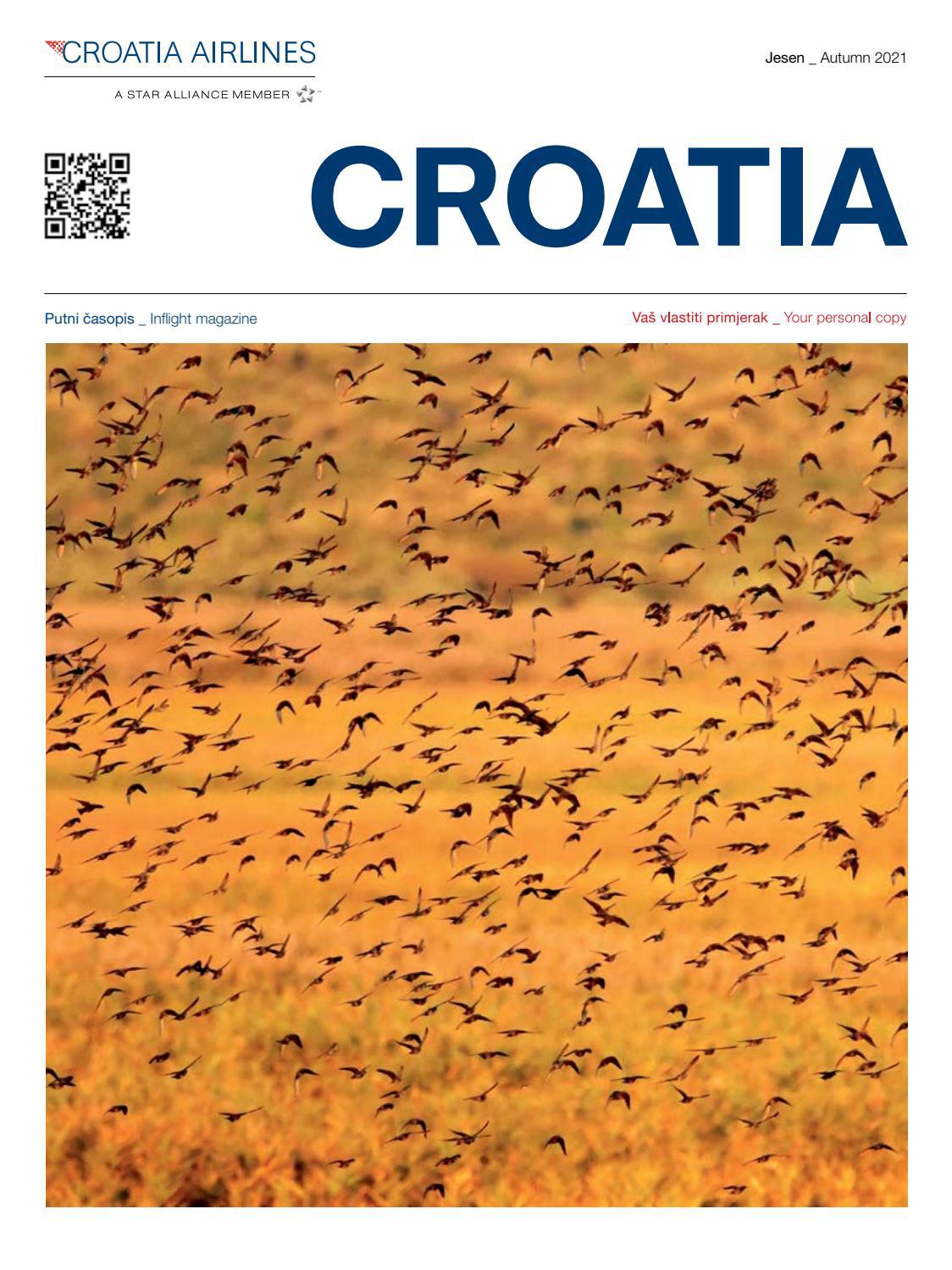 Putni ?asopis CROATIA jesen 2021 / Inflight magazine CROATIA Autumn 2021