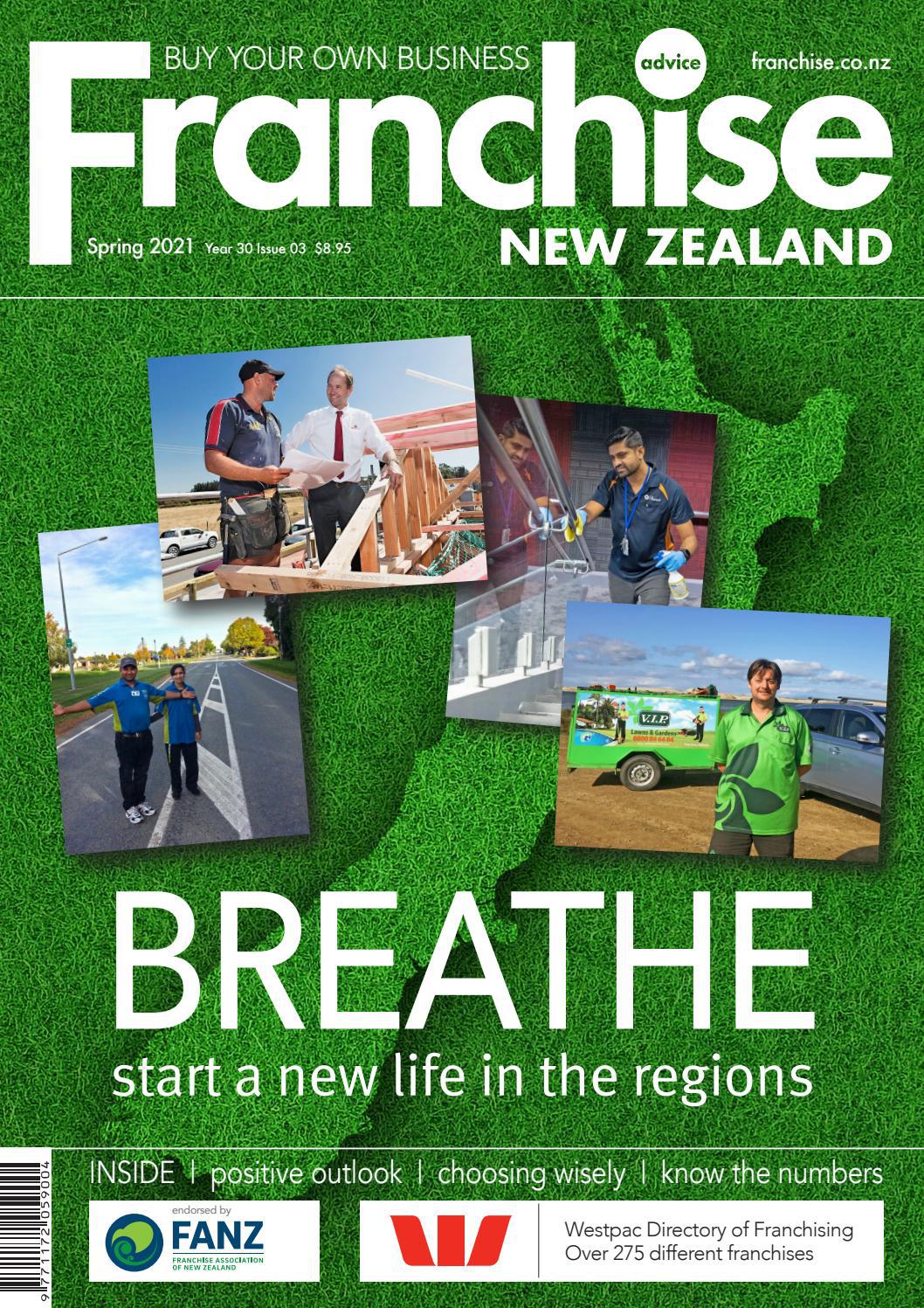 Franchise New Zealand - Year 30 Issue 03  Spring 2021