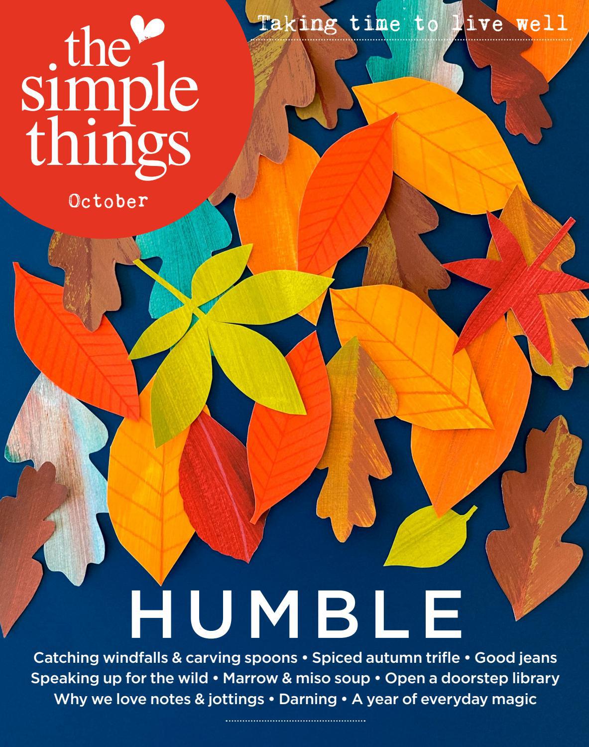 The Simple Things Magazine October 2021 issue