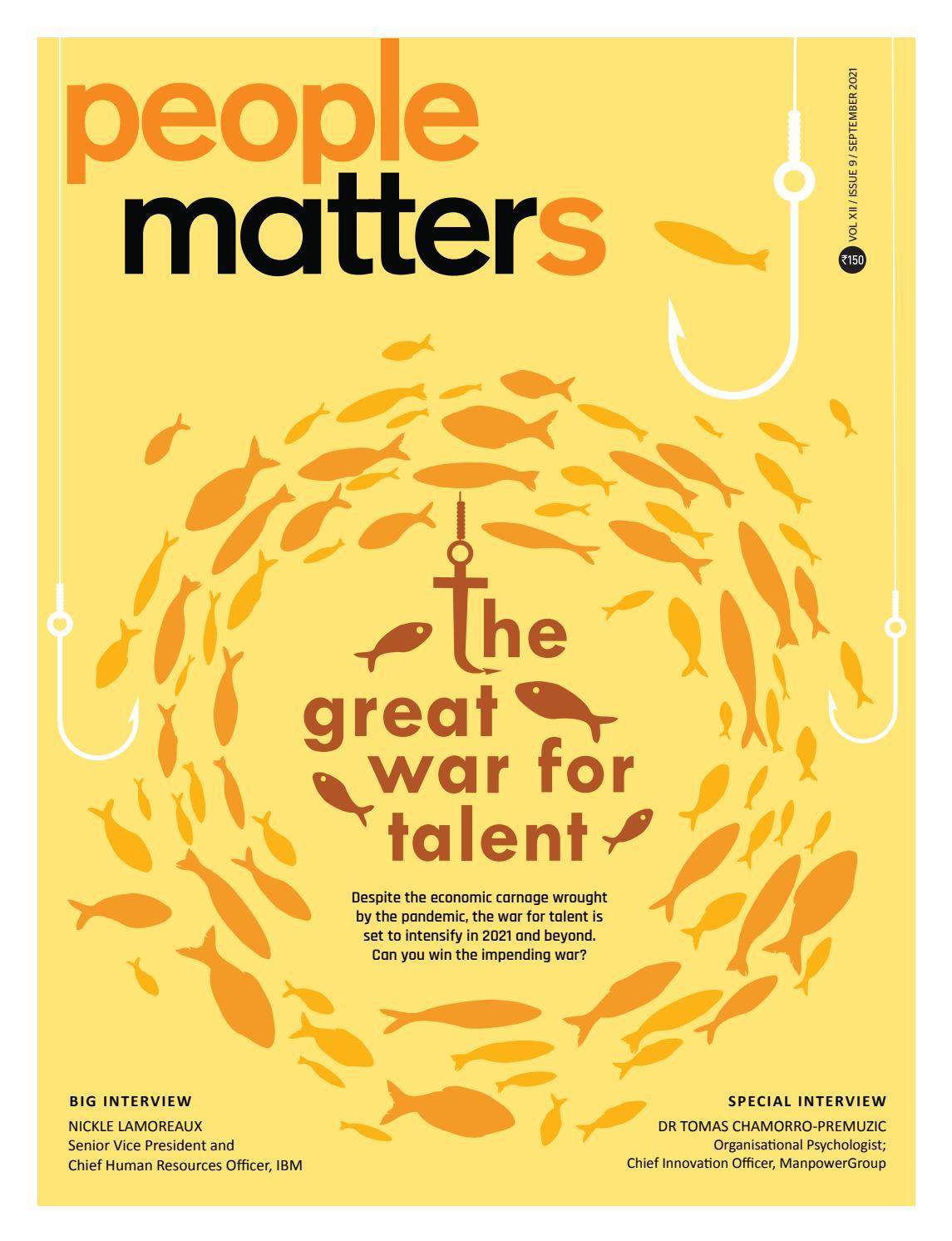 People Matters Magazine September 2021: The Great War for Talent