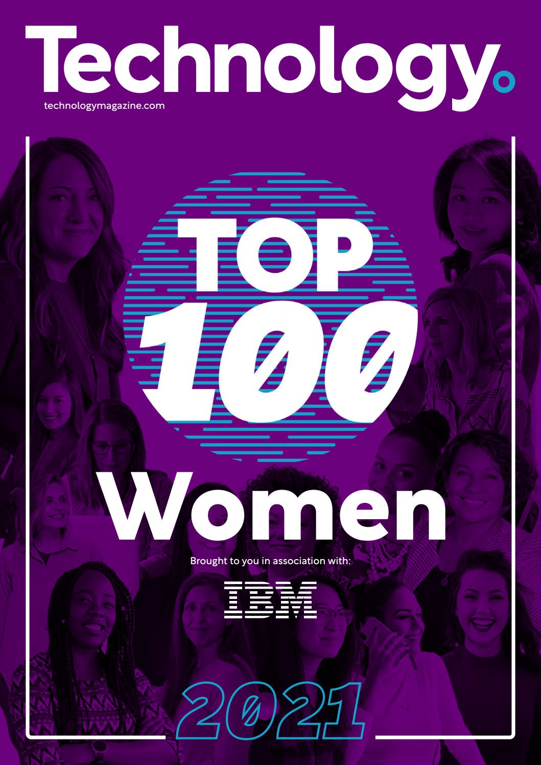 Top 100 Women in Technology 2021