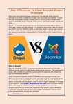   Key Differences To Know Between Drupal Vs Joomla