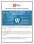A Brief Guide On Modern WordPress Development