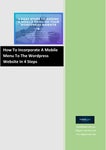   How To Incorporate A Mobile Menu To The Wordpress Website In 4 Steps