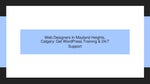 Web Designers In Mayland Heights, Calgary: Get WordPress Training & 24/7 Support