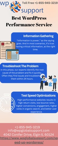 Best WordPress Performance Service