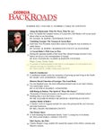Georgia Backroads Magazine Article