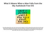 What It Means When a Man Falls from the Sky Audiobook Free iOS