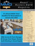 Mopar Masters Guild Magazine September-October 2022