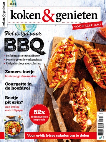 Koken & genieten - zomer 2022
