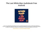 The Last White Man Audiobook Free Android