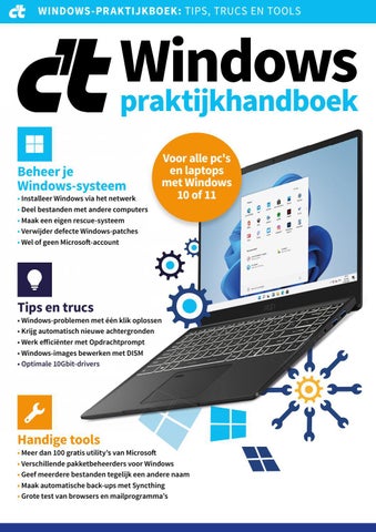 Inhoudsopgave Windows Praktijkhandboek