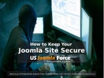 ������ ������ How to keep your joomla site secure