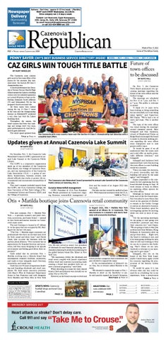 Cazenovia Republican Digital Edition - Nov. 9 2022