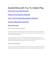 Axolotl Minecraft Collecting Game Guide
