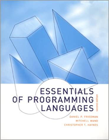 Essentials of Programming Languages - 2nd Edition