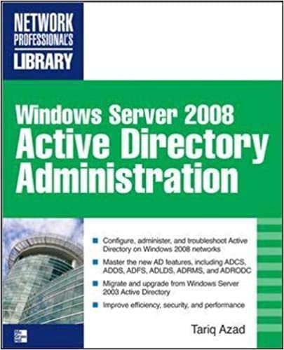 Windows Server 2008 Administration