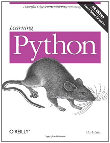Learning Python 4th Edition by Mark Lutz