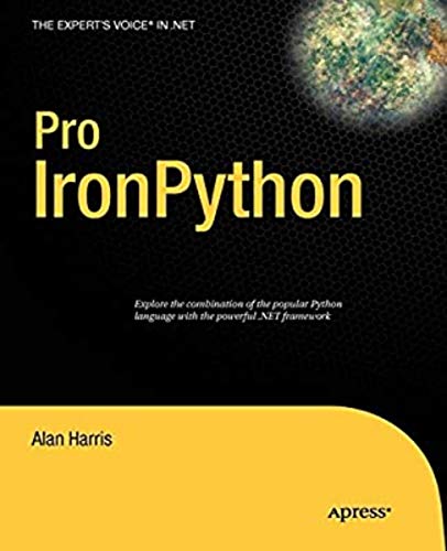 Pro IronPython by Alan Harris