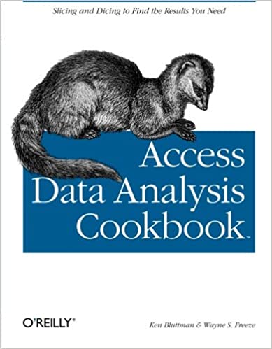 Access Data Analysis Cookbook: Slicing and Dicing to Find the Results You Need by Ken Bluttman, Wayne S. Freeze