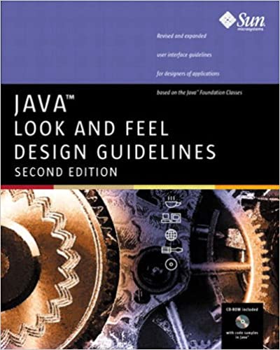 Java Look and Feel Design Guidelines by Sun Microsystems Inc.