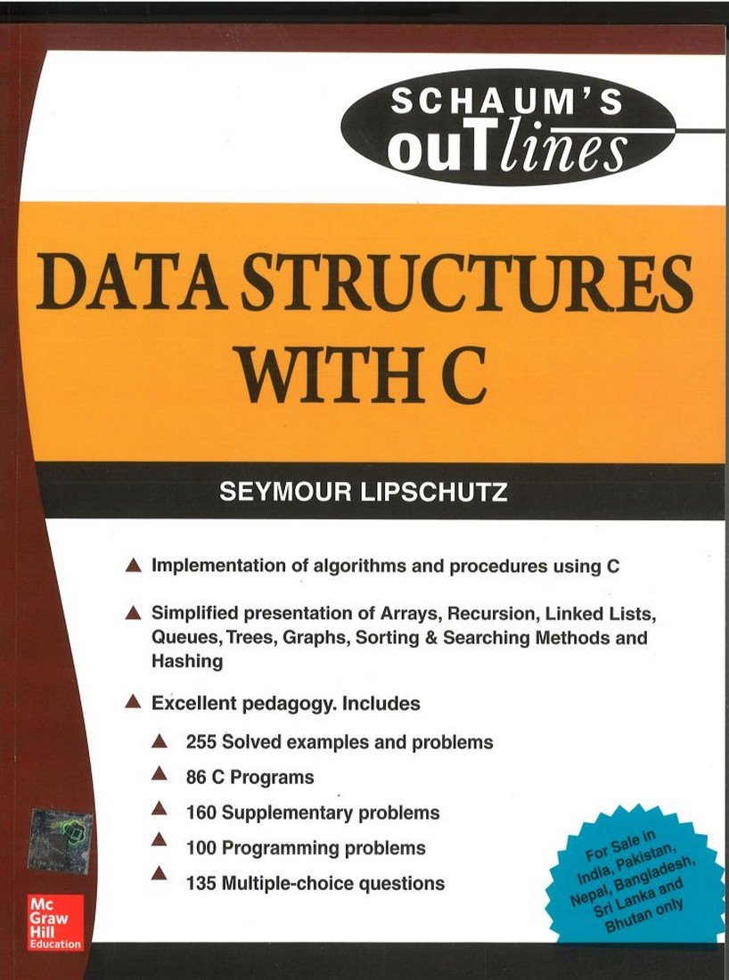 Data Structures with C by LIPSCHUTZ