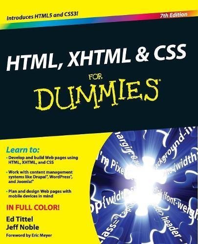 HTML, XHTML & CSS For Dummies by Ed Tittel